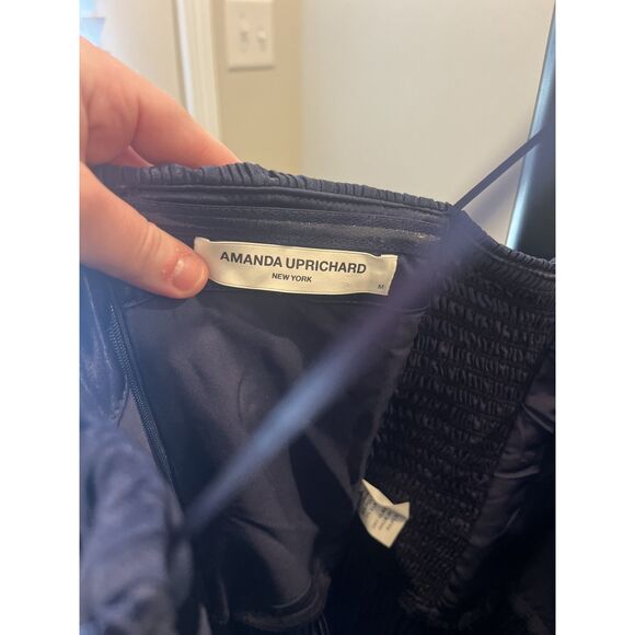 Amanda Uprichard Collina Jumpsuit – Size Medium – Navy - Picture 11 of 12